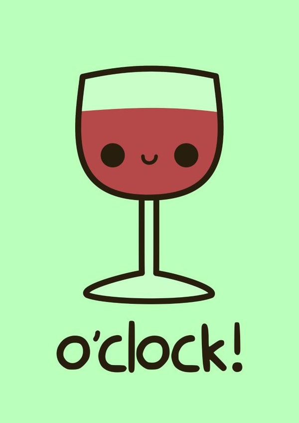 wine booze Birthday Card 28209 created by peppermintpopuk