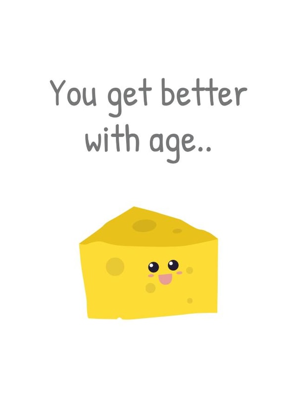 funny pun Birthday Card 29777 created by Sunnyside Design