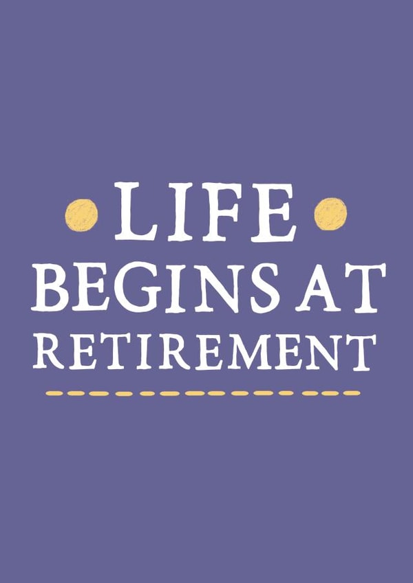 retirement funny Retirement Card 3669 created by Zoe Brennan