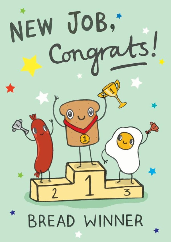 funny humour New Job Card 9995 created by Sarah-Anne Brown