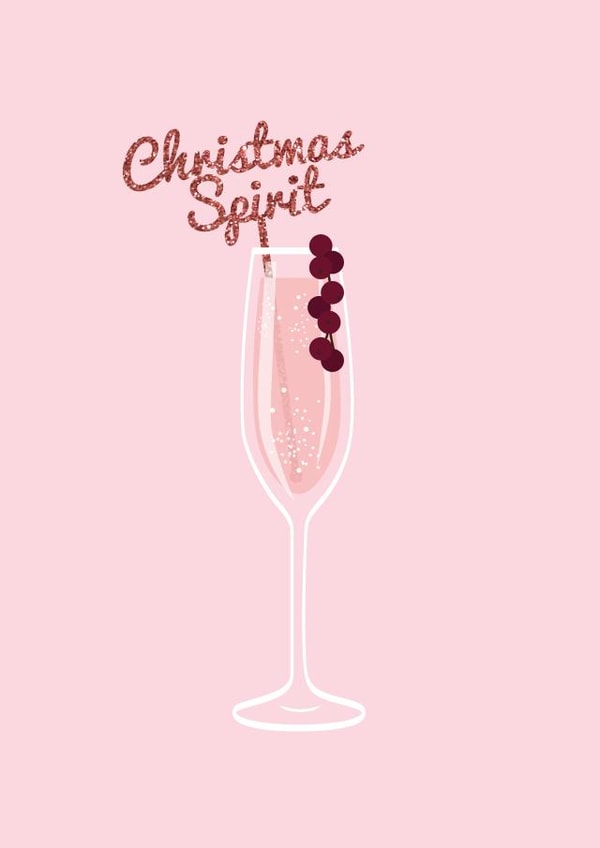 xmas spirit Christmas Card 7629 created by Ness Nordberg