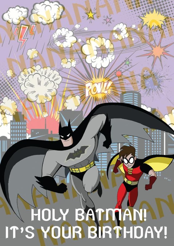 Batman Batman and Robin Card 30362 created by Charlotte