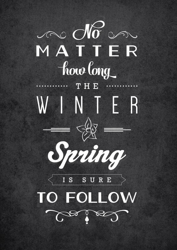 inspirational spring Thinking of you Card 26836 created by LATTE DESIGN