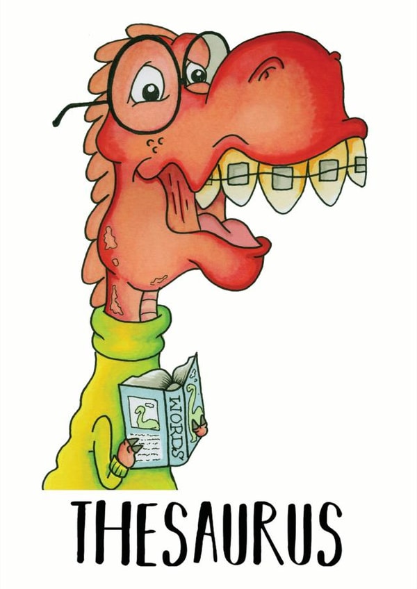 dinosaur thesaurus Card 32724 created by James Ryan