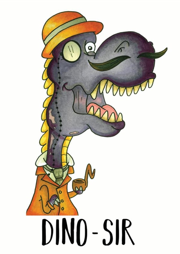dinosaur sir Card 32726 created by James Ryan