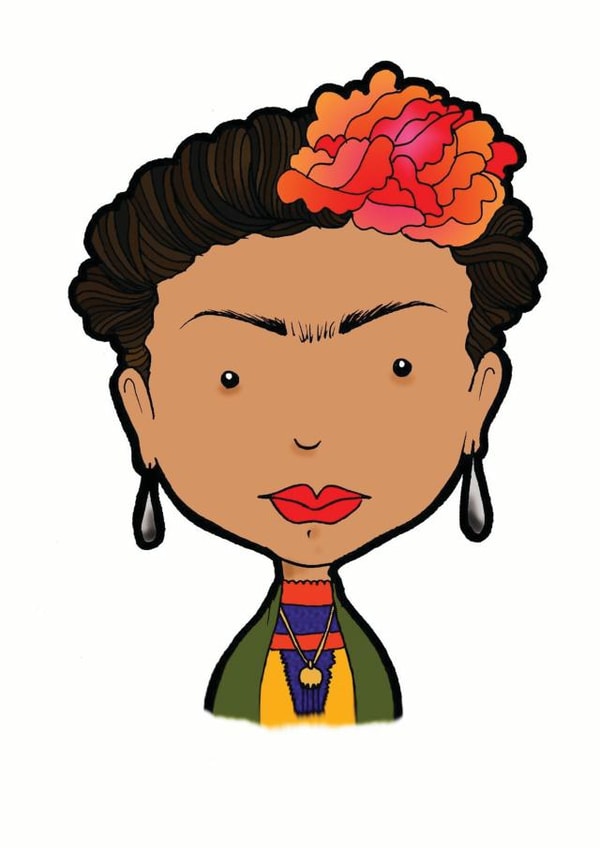 Frida Kahlo Card 32728 created by James Ryan
