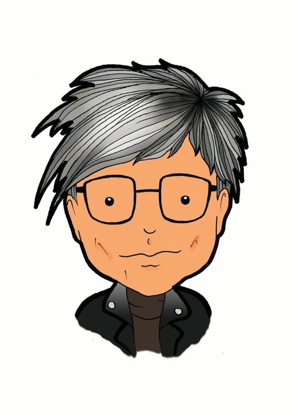 Andy Warhol Card 32729 created by James Ryan