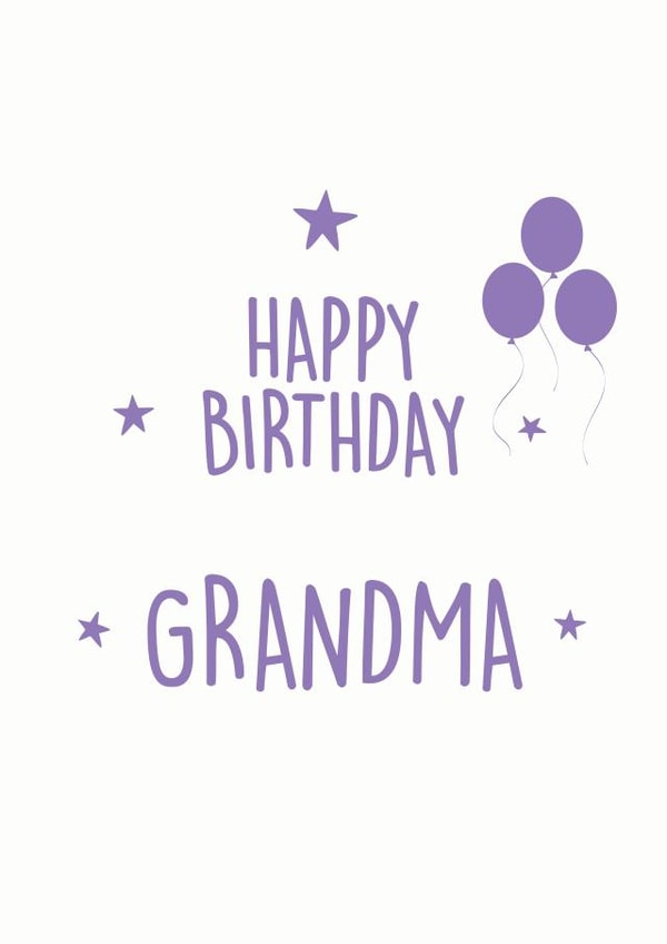 granny nan Birthday Card 29659 created by The White Sage Way