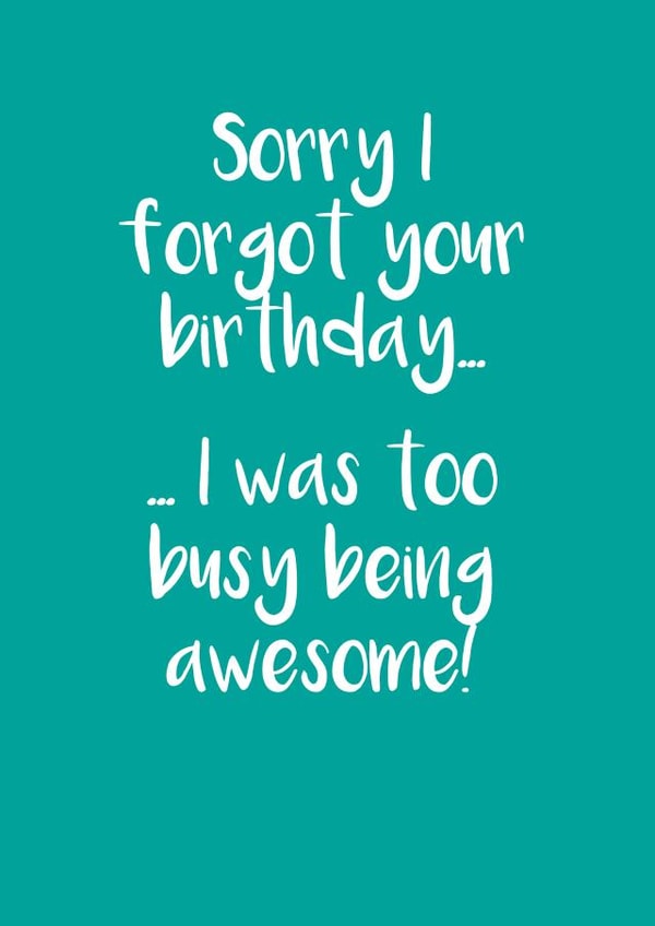 belated i Birthday Card 9623 created by Victoria Keown