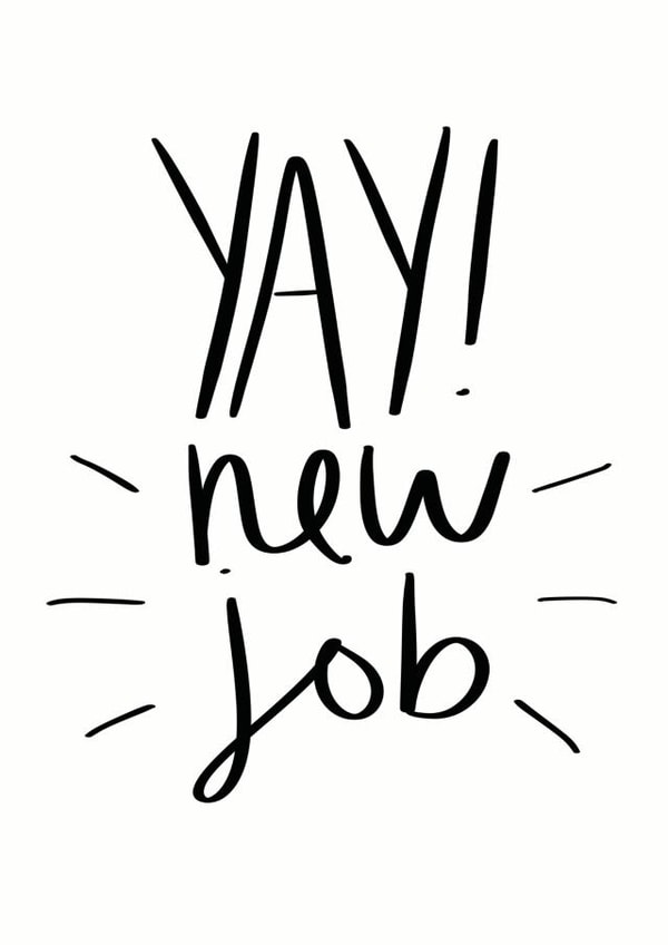 Yay! New job card created by Sweetlove Press