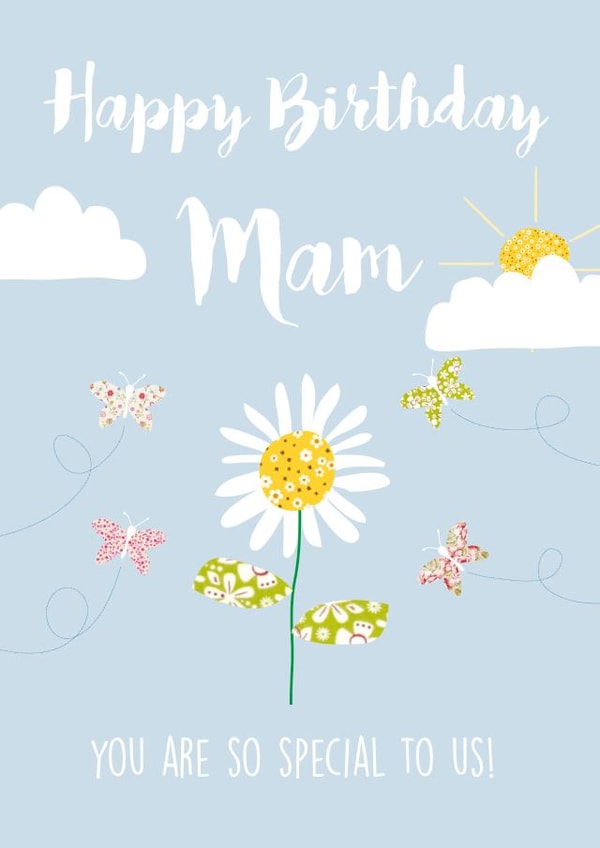 mam Female Birthday Card 10440 created by Rulu