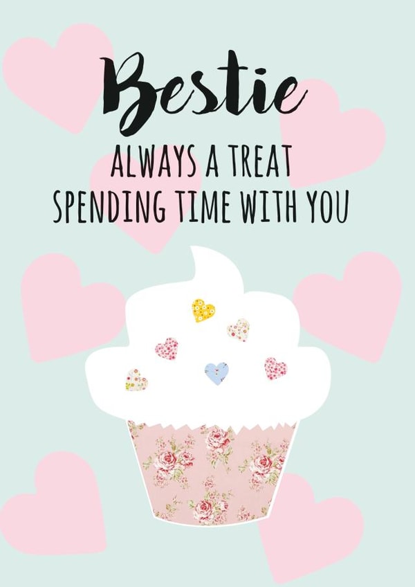 best friend Just because Card 10441 created by Rulu