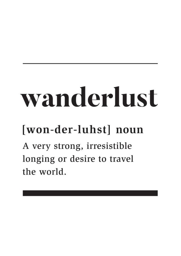 wanderlust travel Birthday Card 32911 created by INSPIRE