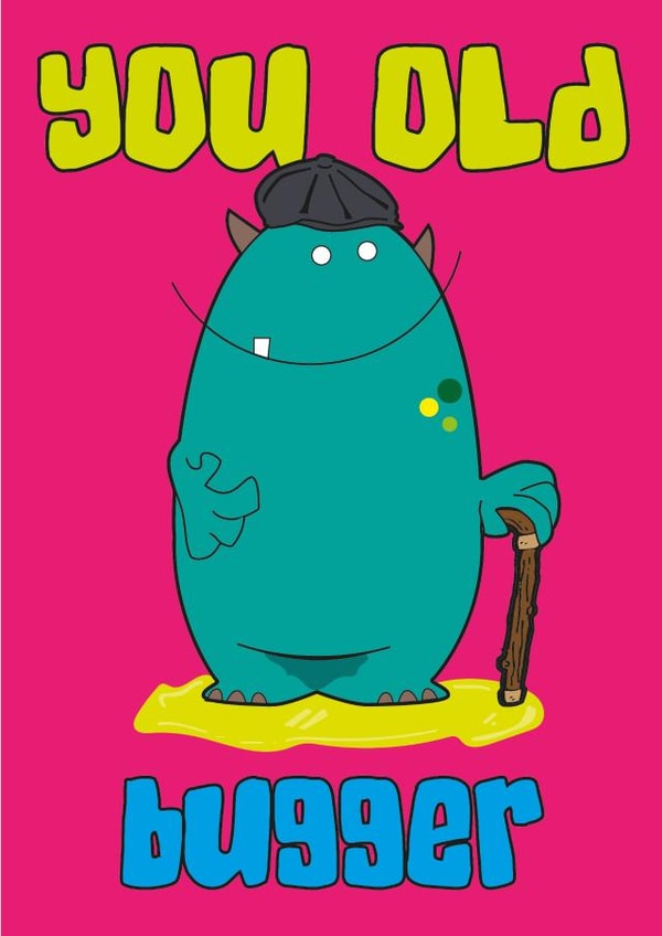 Old funny Card 32929 created by Cheeky Little Scamps