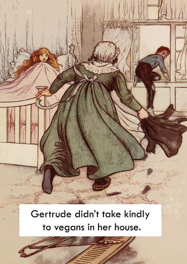 vegan birthday Birthday Card 31498 created by Pack a Punch Designs