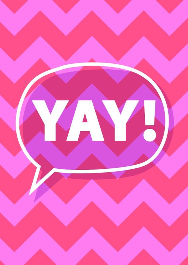 congratulations yay Congratulations Card 10734 created by Inky Dog Design