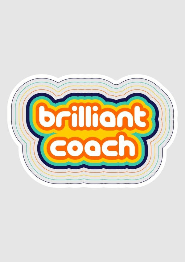 Stripey Brilliant Coach Card created by Flaming Imp
