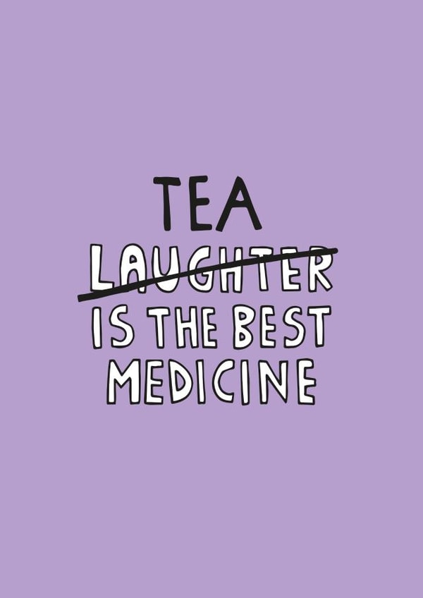 tea cheer Get Well Card 10145 created by Kerry Stewart