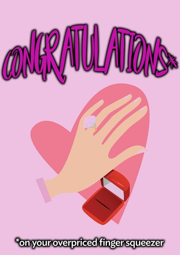 engagement wedding Card 32653 created by Toby