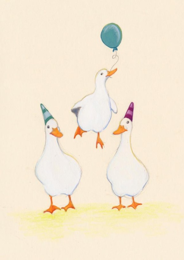 Ducky Birthday card created by Carina Roberts