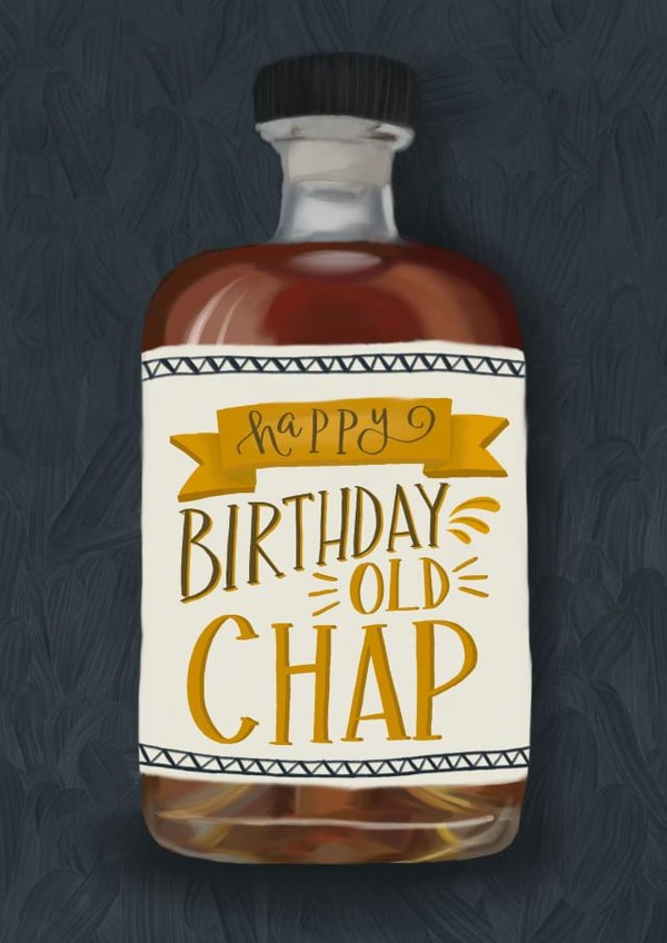 HAppy old Birthday Card 4262 created by Claire Lefevre