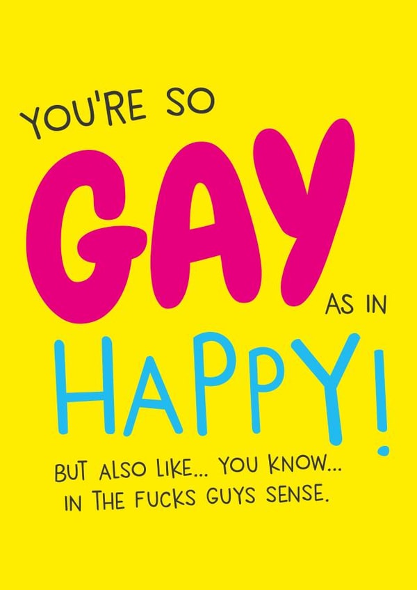 lgbt lgbtq Love & Friendship Card 10890 created by Wild Card