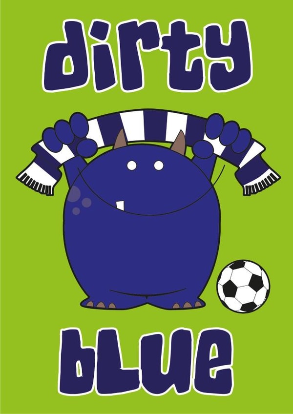 football soccer Birthday Card 32942 created by Cheeky Little Scamps