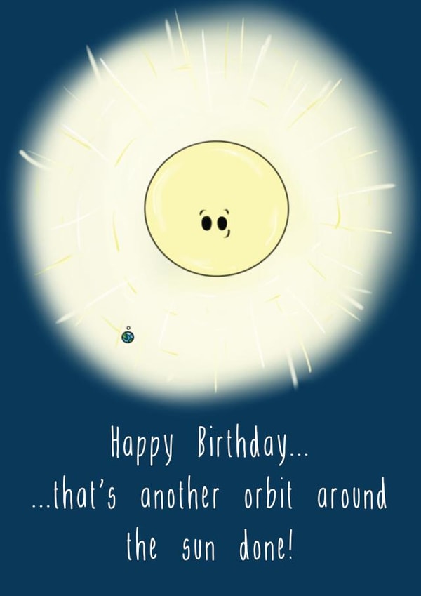 happy orbit Birthday Card 7479 created by Punderstanding Life