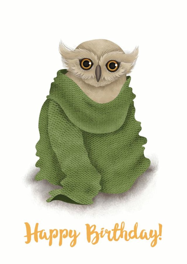 Owl Owls Card 33207 created by Sandpaper Kisses