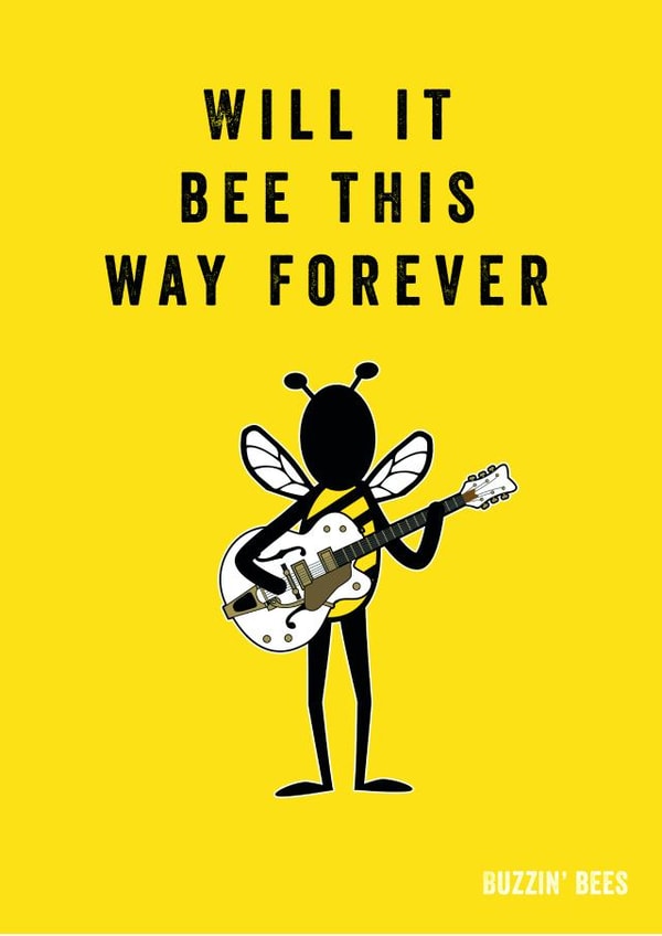 courteeners music Card 33296 created by Buzzin' Bees