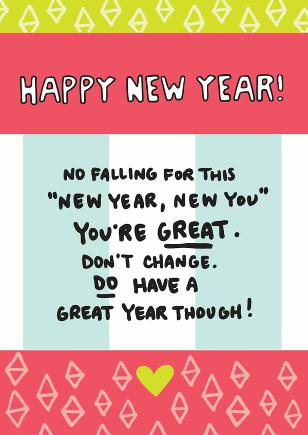 New Year New You Card created by Angela Chick