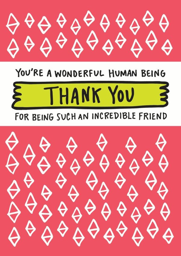Thank You Friend Card created by Angela Chick