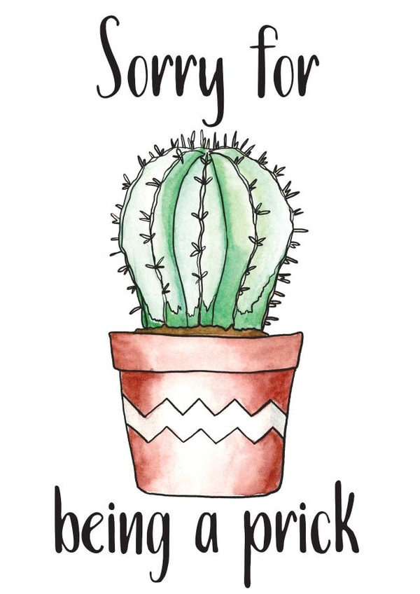 cactus prick Card 33057 created by Emma M. Ezzie