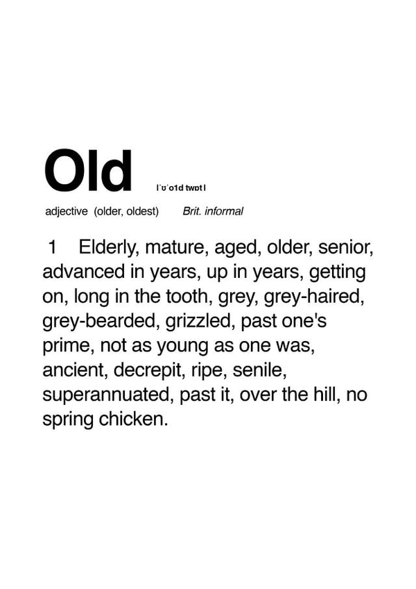 old elder Birthday Card 32661 created by Becky McClave