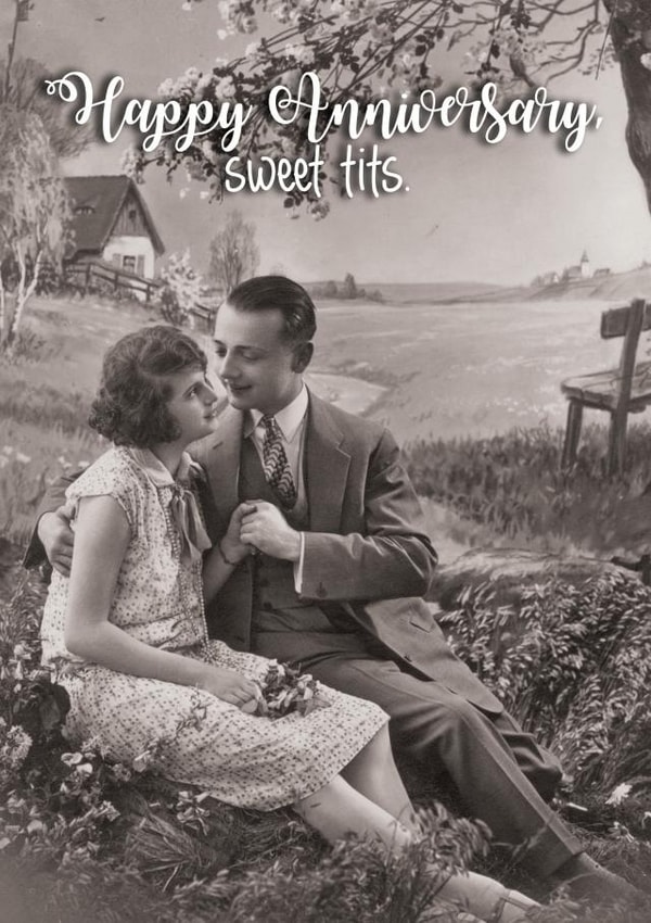 love funny Anniversary Card 11102 created by Amanda