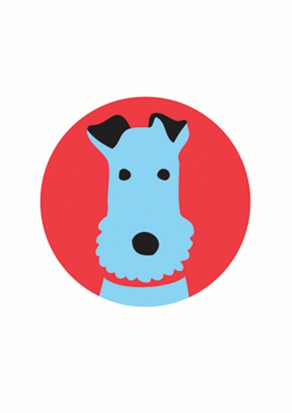Winking Dog Card 33473 created by Forever Foxed