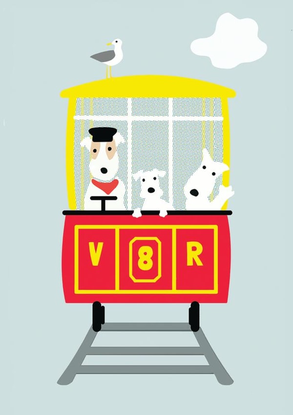 Funny Railway Card 33476 created by Forever Foxed