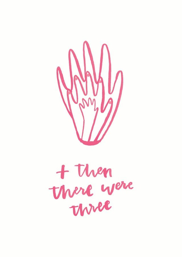 newborn pregnant New Baby Card 4456 created by Bee Davies