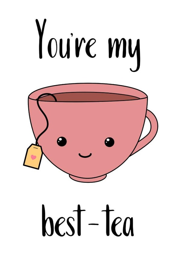 bestie best Love & Friendship Card 10866 created by Emma M. Ezzie