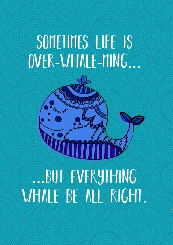 positive depression Thinking of you Card 1253 created by Aysha Samrin