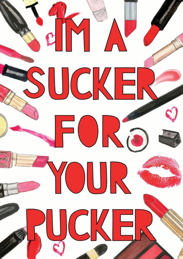 lipsticks funny Card 33718 created by Miss Bespoke Papercuts