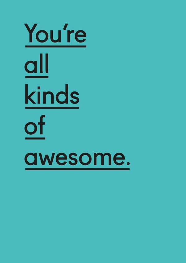 All kinds of awesome anniversary card created by Twin Pines Creative