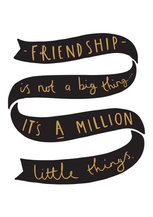 bff best Love & Friendship Card 10184 created by Old English Company