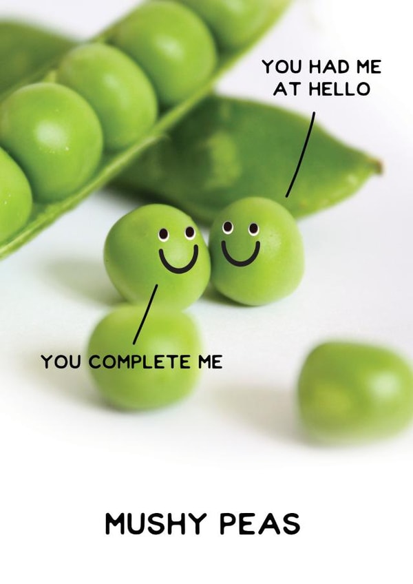 mushy pea Anniversary Card 32305 created by Jon Hall Design