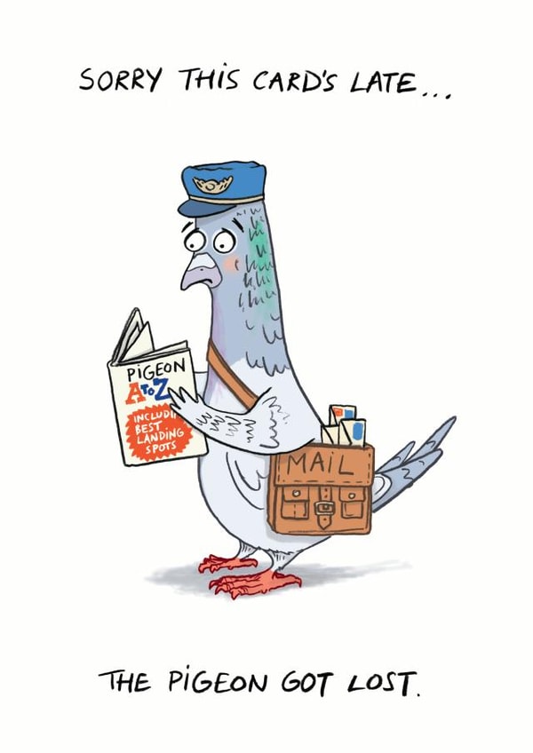 late belated Birthday Card 9532 created by Cardinky