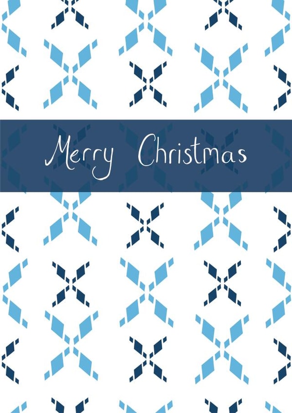 Female Male Christmas Card 30231 created by West Plum Studio