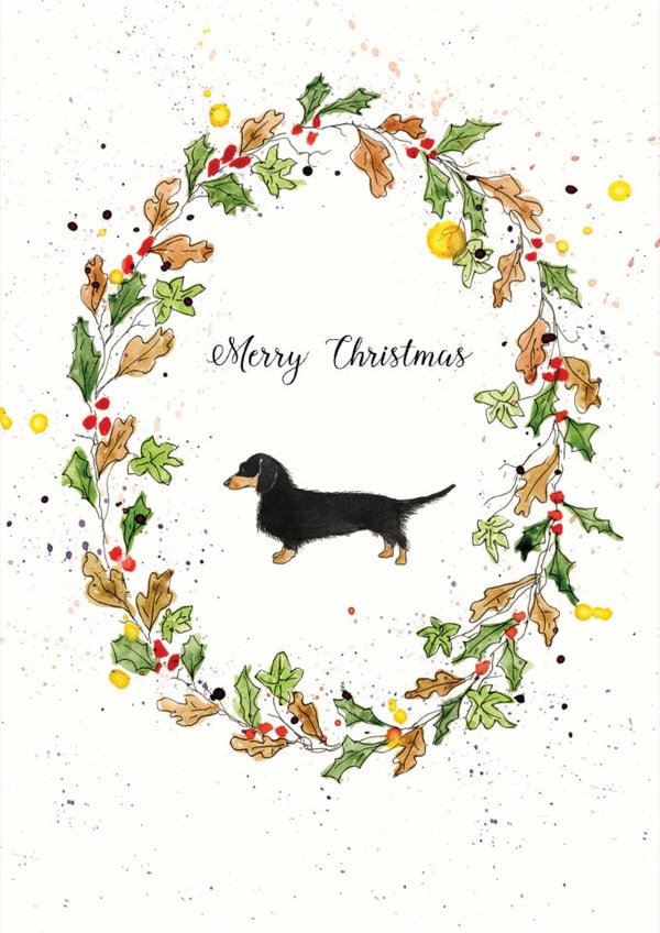 Animal Illustration Christmas Card 29345 created by Penny Lindop