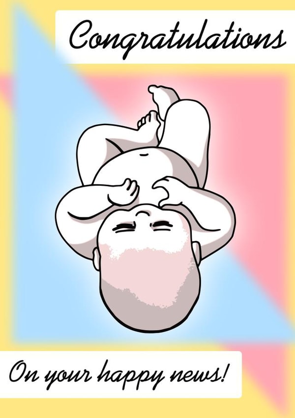 baby announcement Card 25902 created by Jack Knight