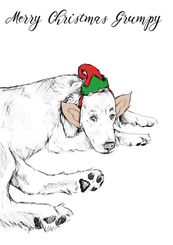 Merry Golden Christmas Card 32252 created by Amy Cockcroft