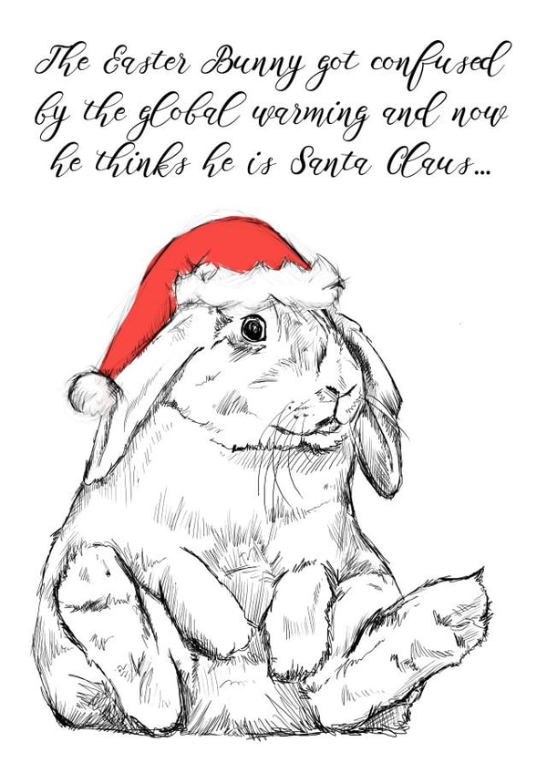 easter bunny Card 32254 created by Amy Cockcroft